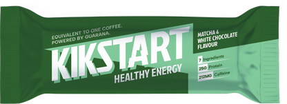 Matcha and White Chocolate flavour (x12 KIKSTART bars)