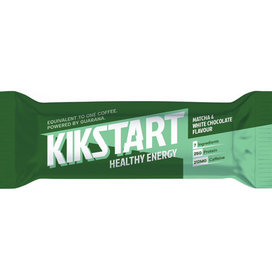 Matcha and White Chocolate flavour (x12 KIKSTART bars)